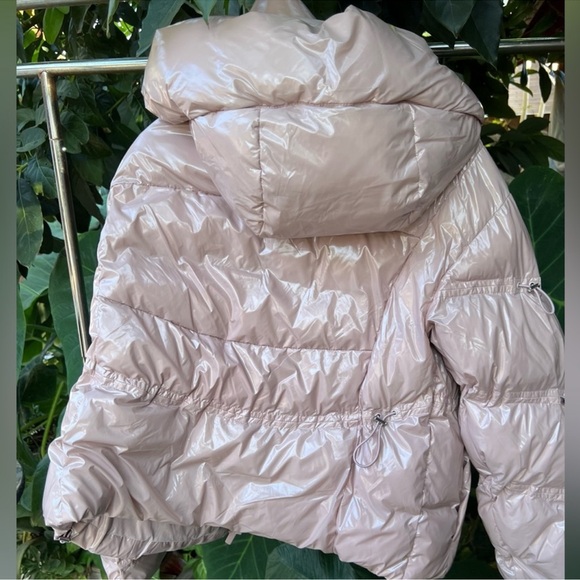 ALO stunner puffer jacket mauve baby pink - Picture 2 of 5